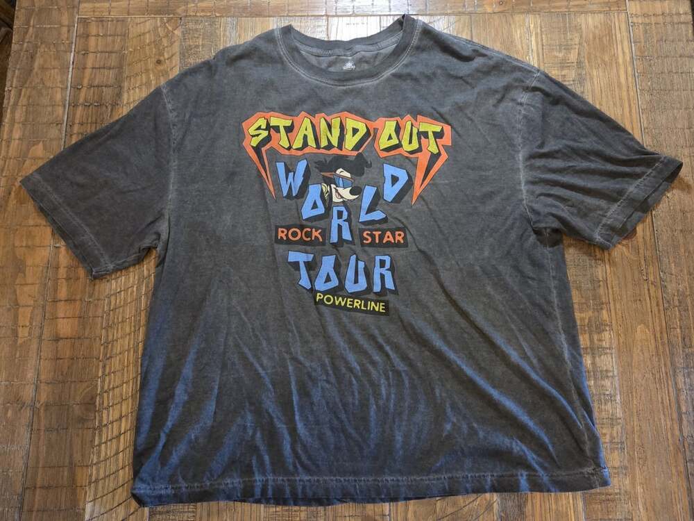 Disney Parks Goofy Movie Powerline Shirt Women’s Size M